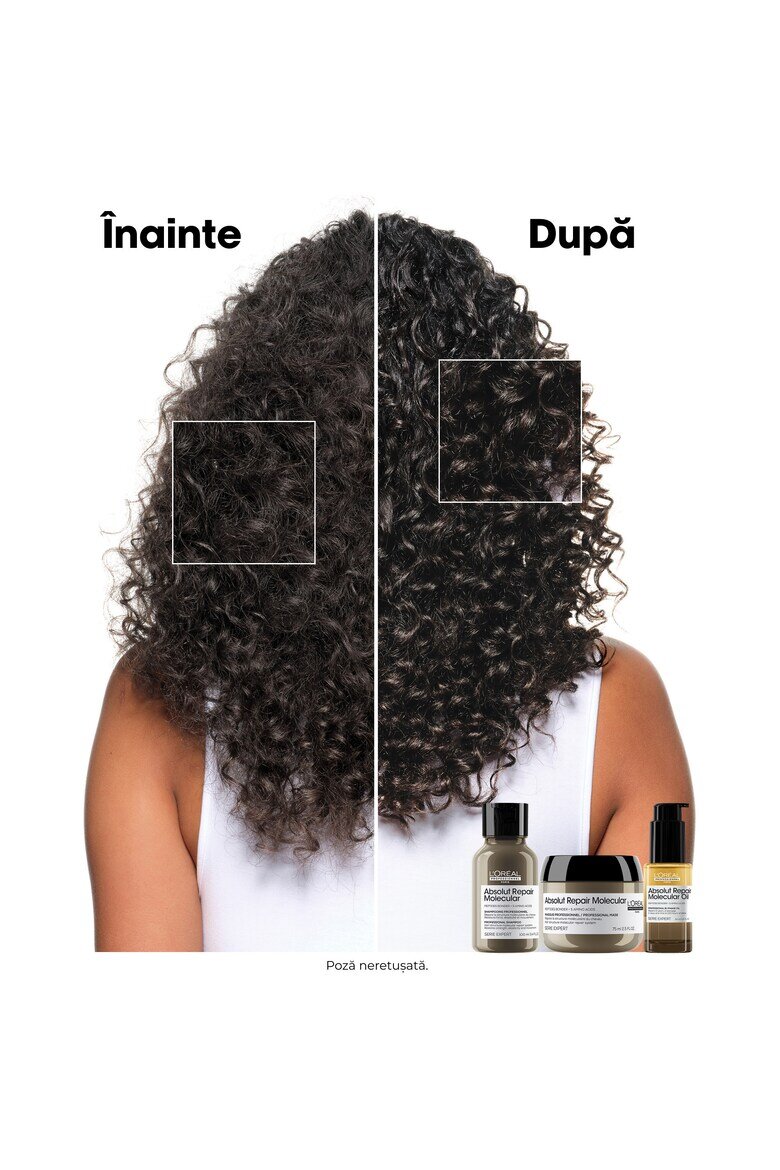 L'Oreal Professionnel Serie Expert Absolut Repair Молекулярно двуфазно масло за коса ефект против накъдряне 3 пъти повече подхранване до 100 часа блясък 2% пептидни връзки и 5 аминокиселини не се изисква изплакване без сулфати 30 мл