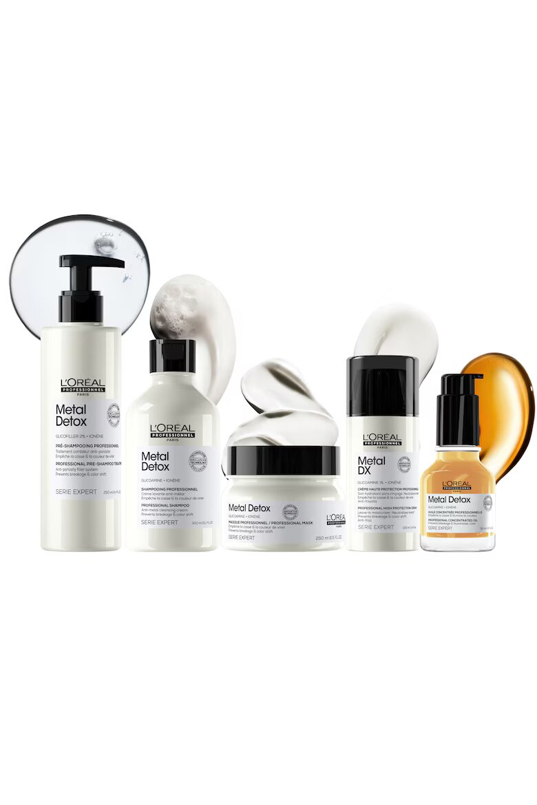 L'Oreal Professionnel Шампоанът Serie Expert Metal Detox действа срещу накъсването на косата и поддържа цвета 500 мл