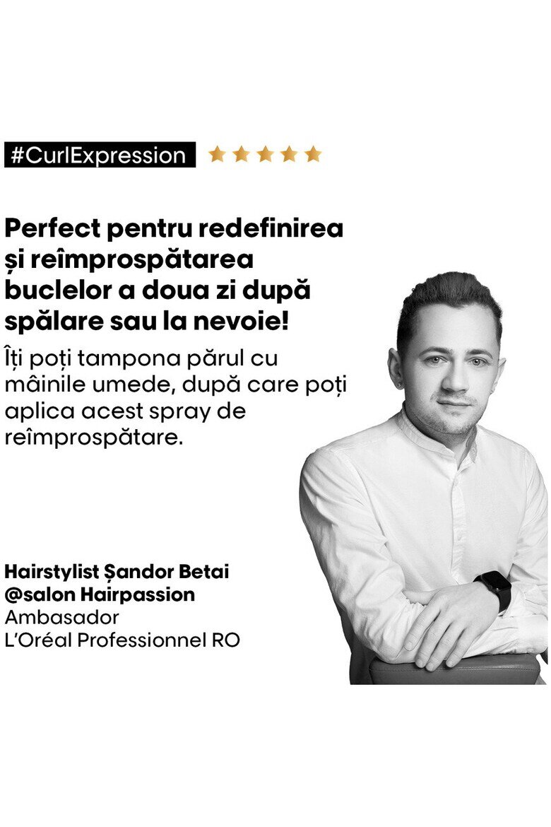 L'Oreal Professionnel Спрей за коса L'Oréal Professionnel Serie Expert Curl Expression Ободряващ За къдрава коса 190 мл