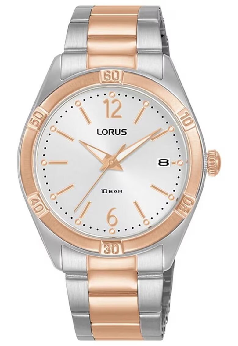 Lorus Часовник RH982QX9 - кварц - сребрист / златист - водоустойчив 10 ATM - стоманена гривна
