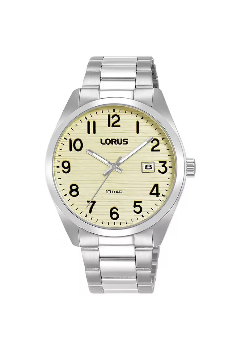 Lorus Мъжки часовник Classic RH911RX9 - кварцов механизъм - неръждаема стомана - жълт циферблат - водоустойчивост 10 ATM