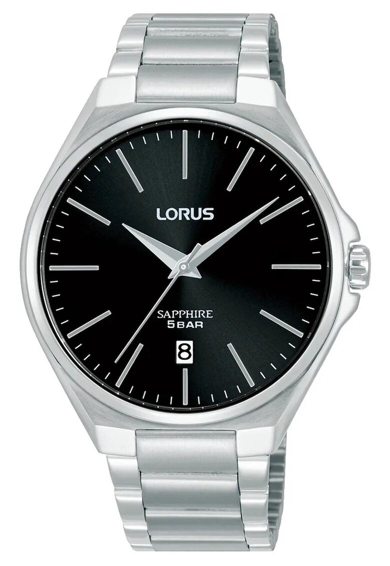 Lorus Мъжки часовник - Quartz - Сребрист - Черен