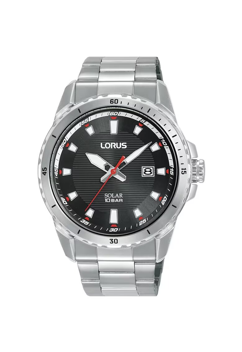 Lorus Мъжки часовник RX367AX9 Черен Сребрист