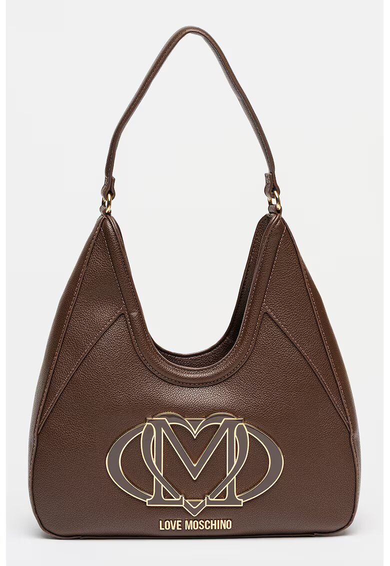 Love Moschino Чанта от еко кожа с контрастно лого