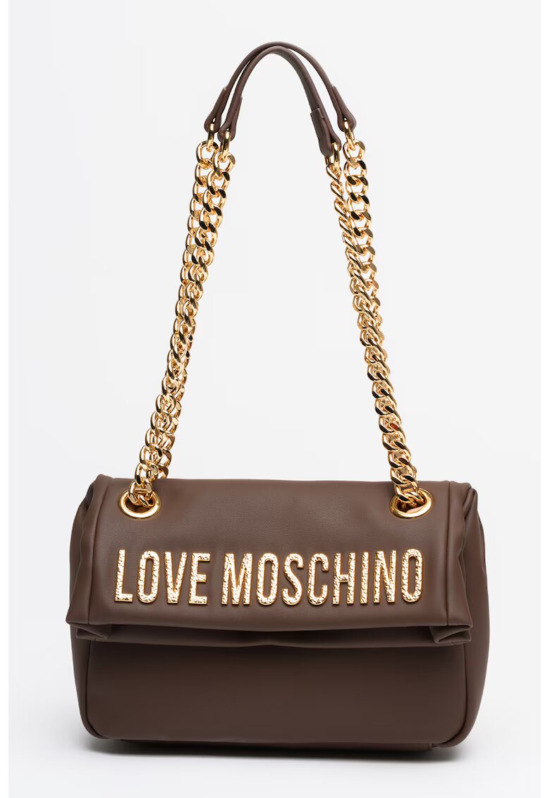 Love Moschino Чанта от еко кожа с верижка