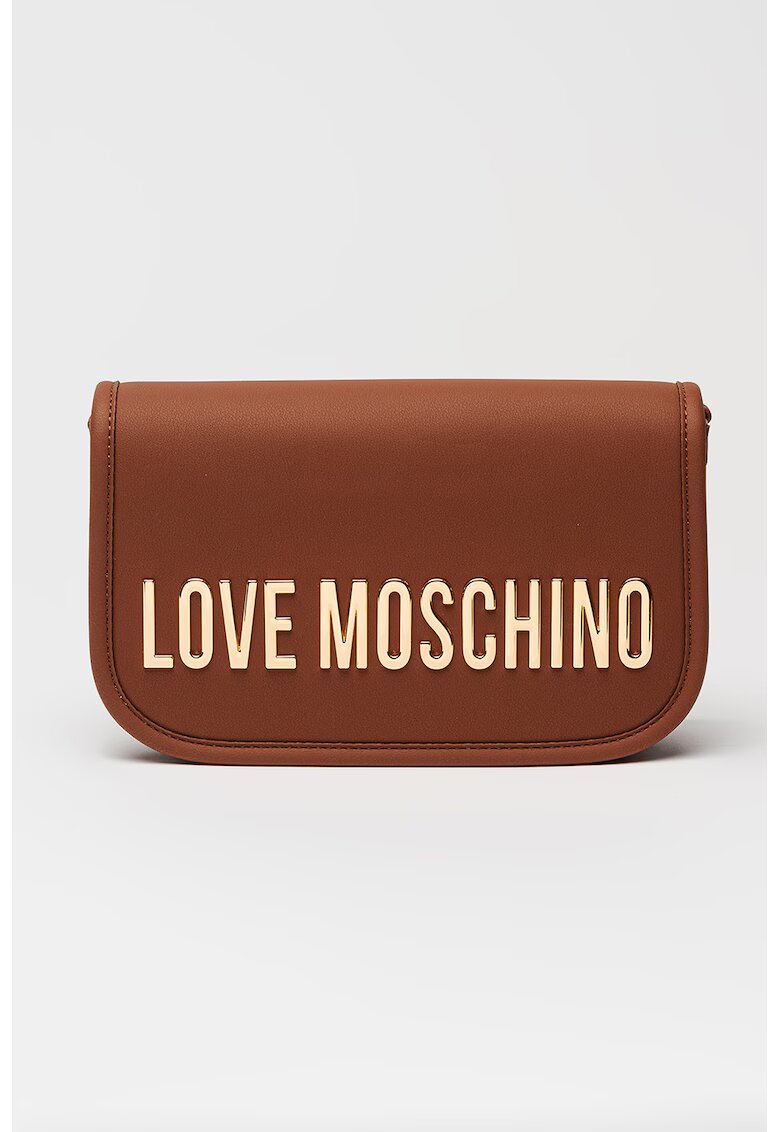 Love Moschino Чанта през рамо от еко кожа с капаче