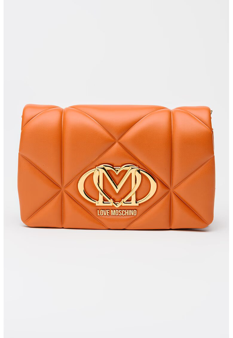 Love Moschino Чанта през рамо от еко кожа с презрамка с верижка
