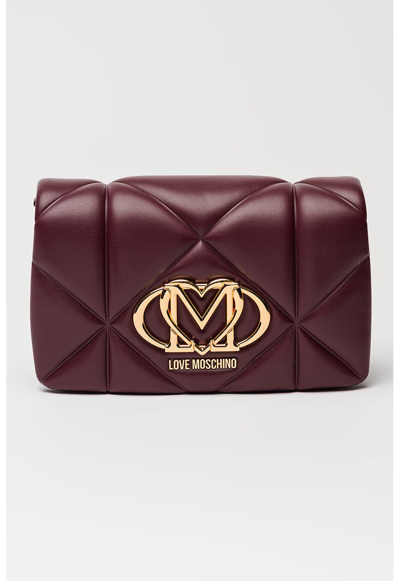 Love Moschino Чанта през рамо от еко кожа с презрамка с верижка