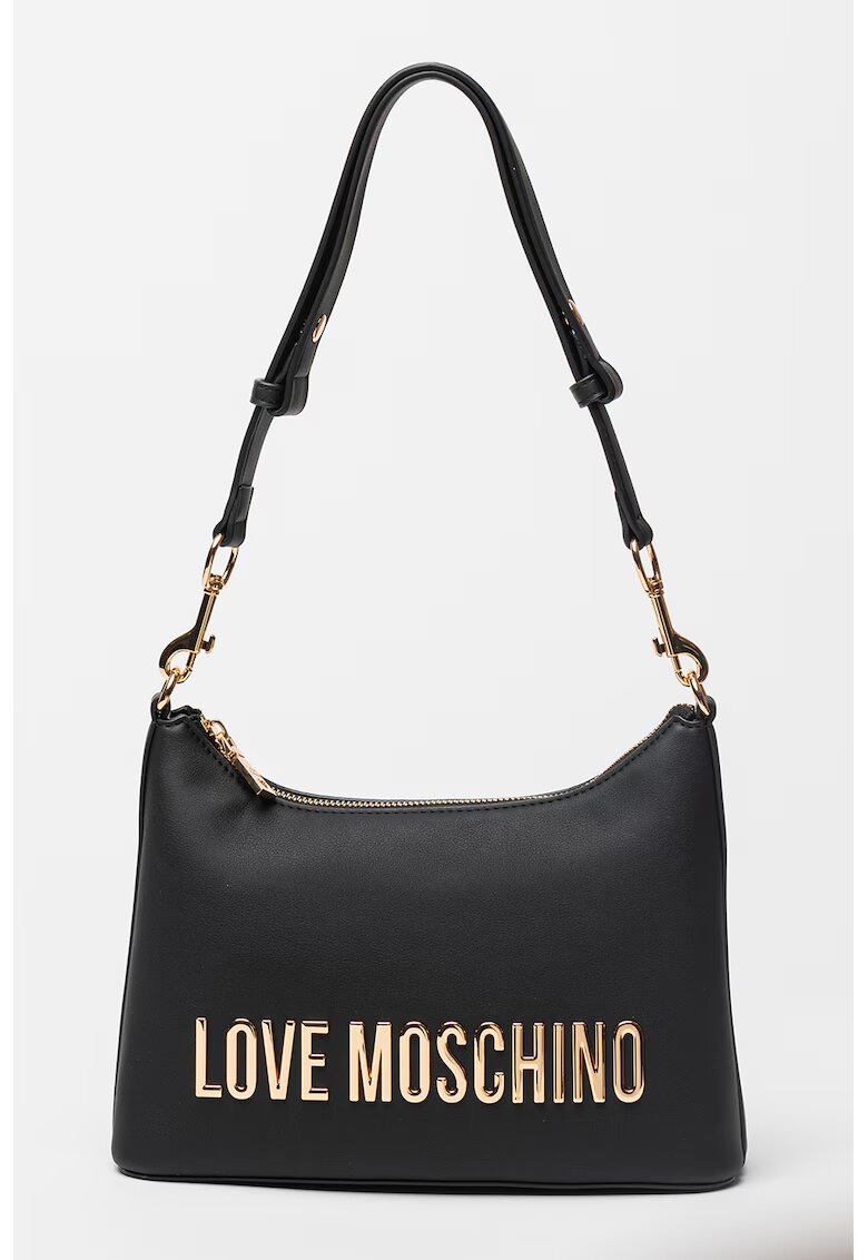 Love Moschino Чанта за рамо от еко кожа с лого
