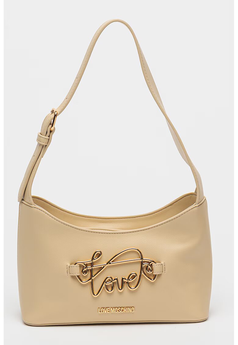 Love Moschino Чанта за рамо с метално лого