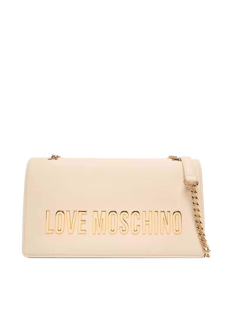 Love Moschino Дамска чанта Avorio - екологична - 30x25см
