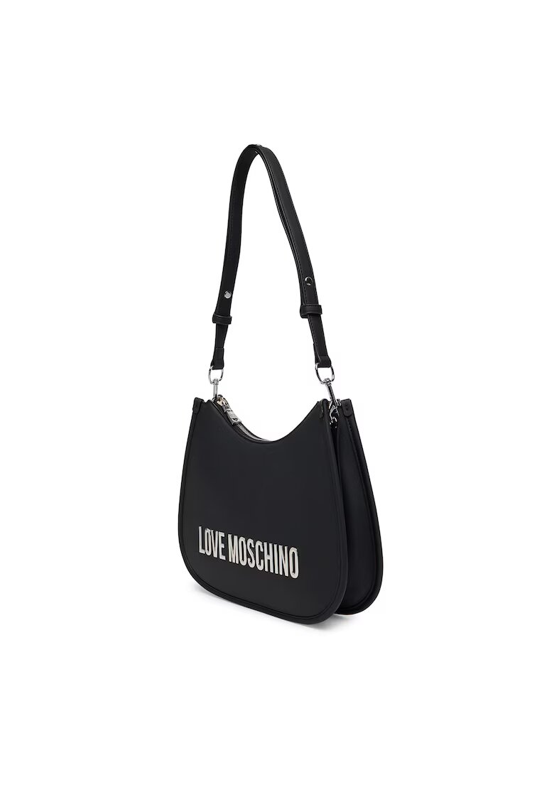 Love Moschino Дамска чанта екологична - черна - модел JC4021PP1NKD000B