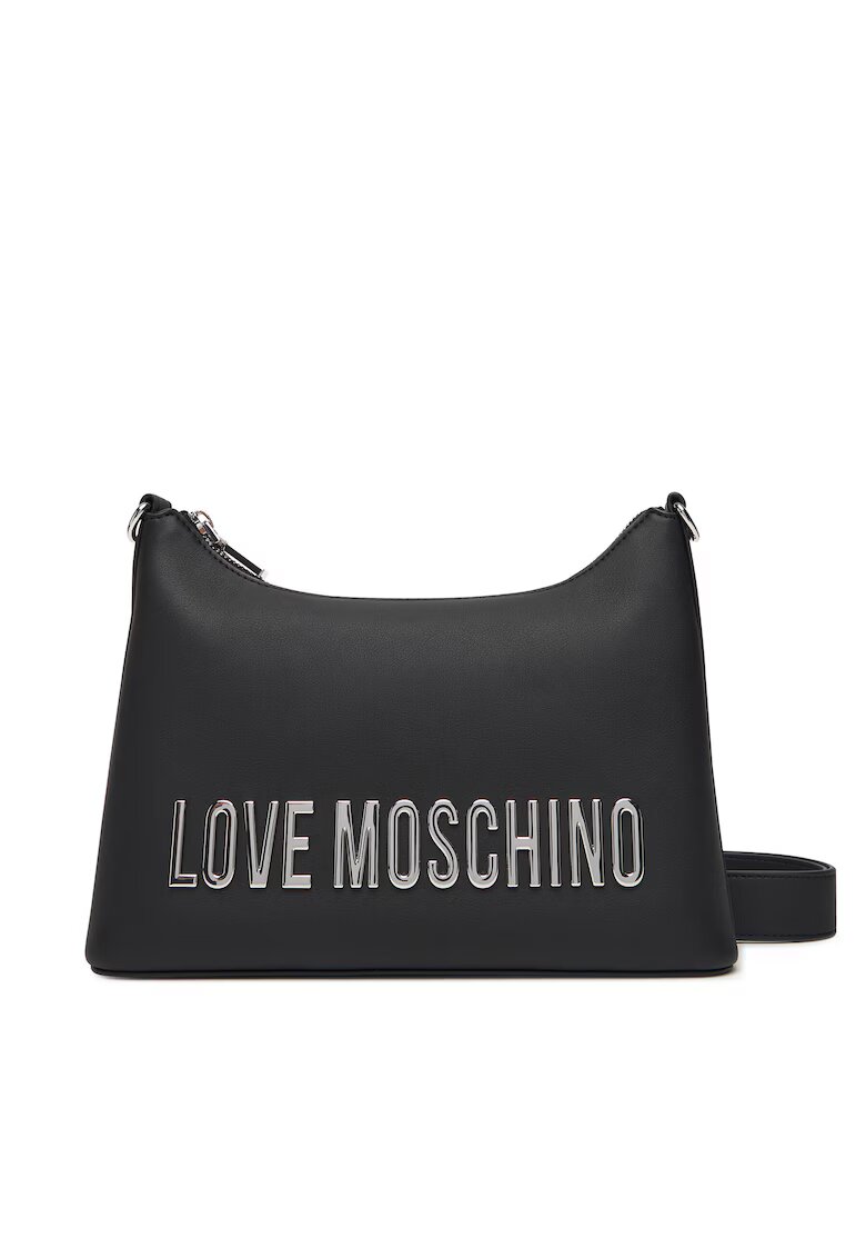 Love Moschino Дамска чанта екологична - черна - модел JC4025PP1NKD000B