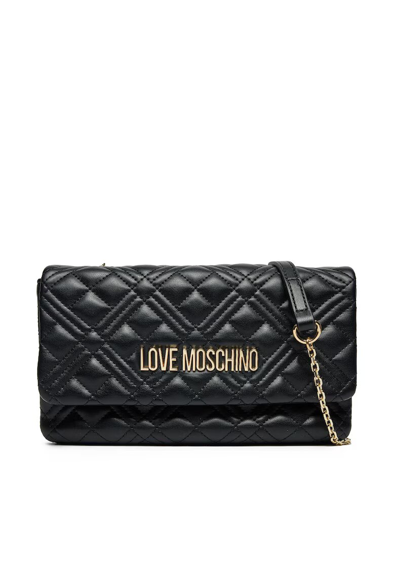 Love Moschino Дамска чанта екологична - черна - модел JC4097PP1MLA0000