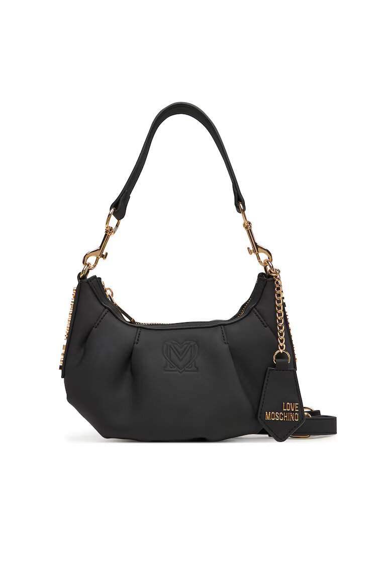 Love Moschino Дамска чанта екологична - черна - модел JC4293PP1NL1500A