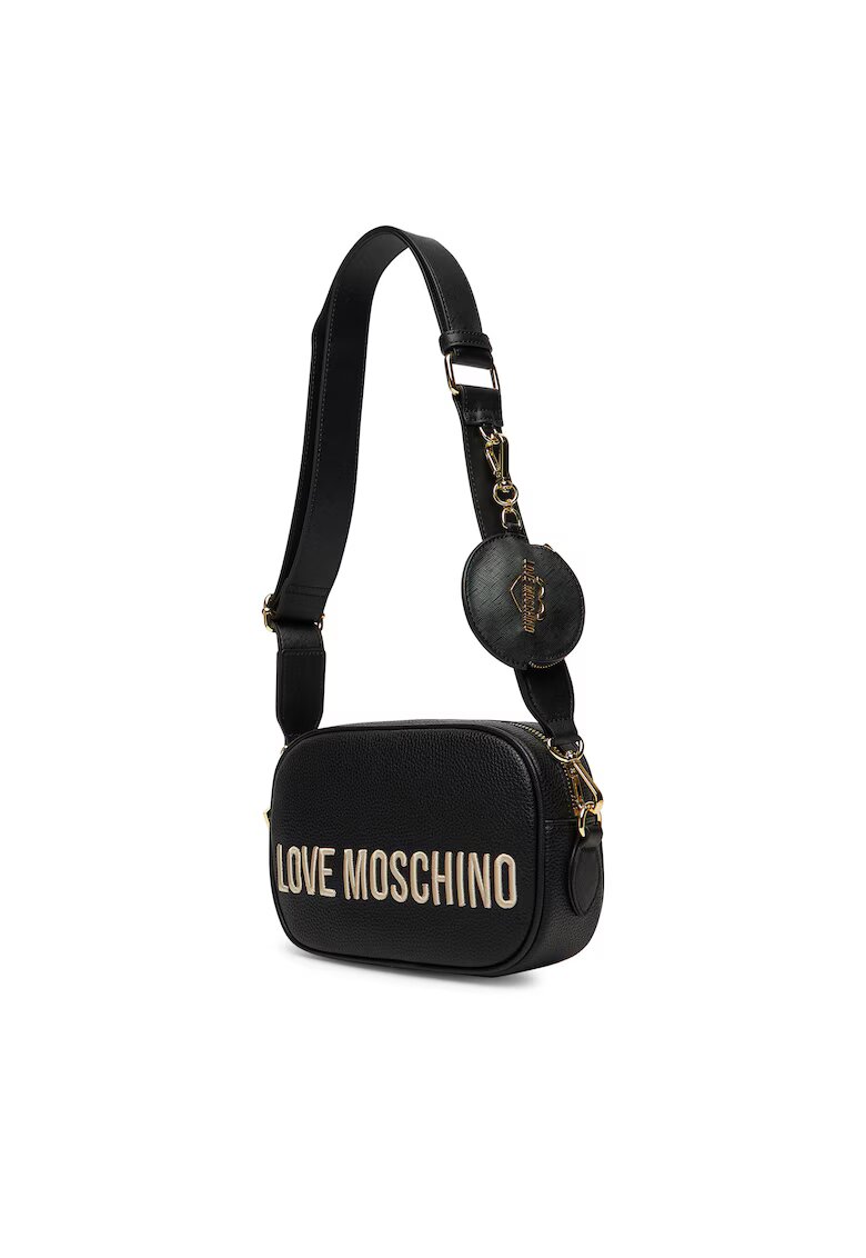 Love Moschino Дамска чанта екологична кожа - черна