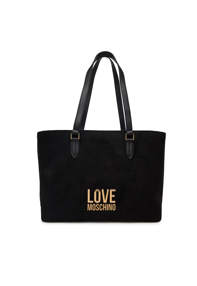 Love Moschino Дамска чанта Екологична кожа - Черна