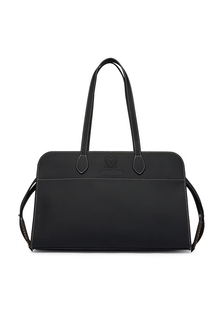 Love Moschino Дамска чанта - екологична кожа - черна - One Size INTL