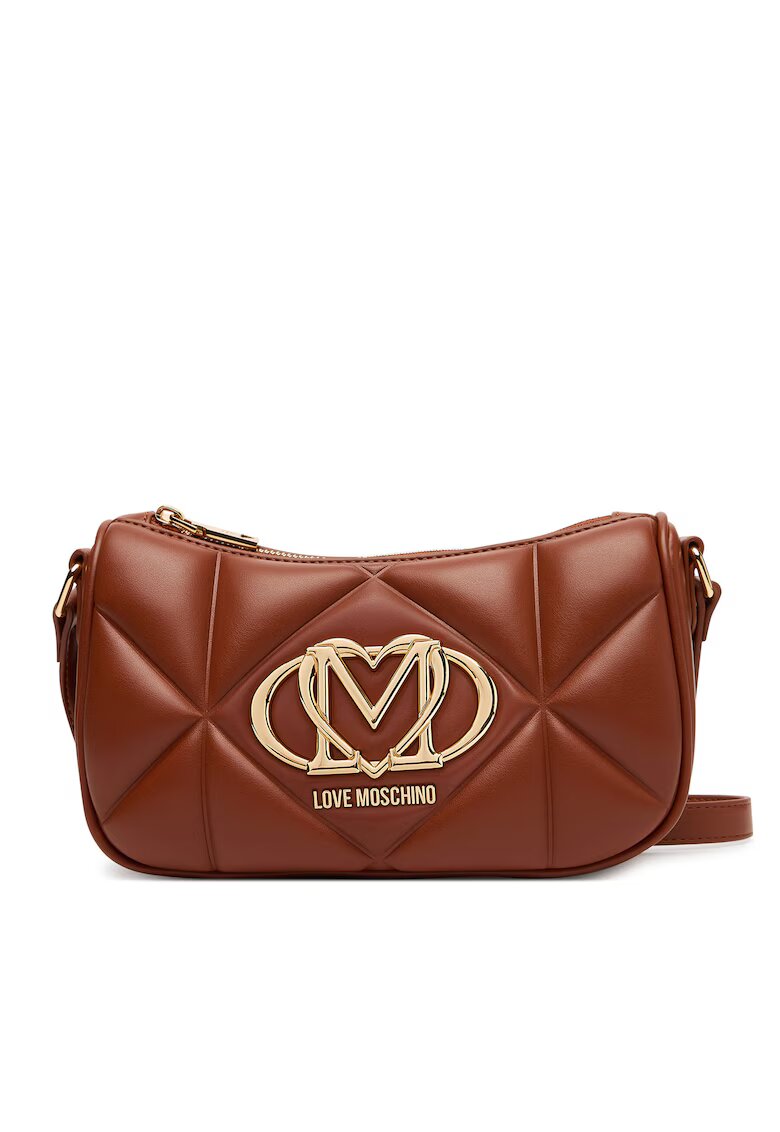 Love Moschino Дамска чанта Екологична кожа - Кафява