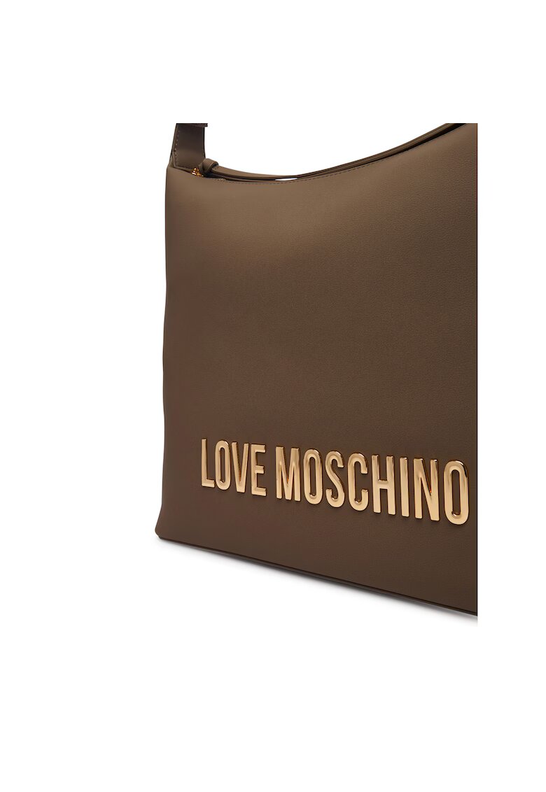 Love Moschino Дамска чанта - екологична кожа - кафява - Един размер INTL