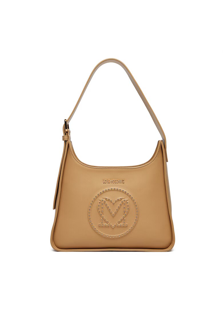 Love Moschino Дамска чанта естествена кожа