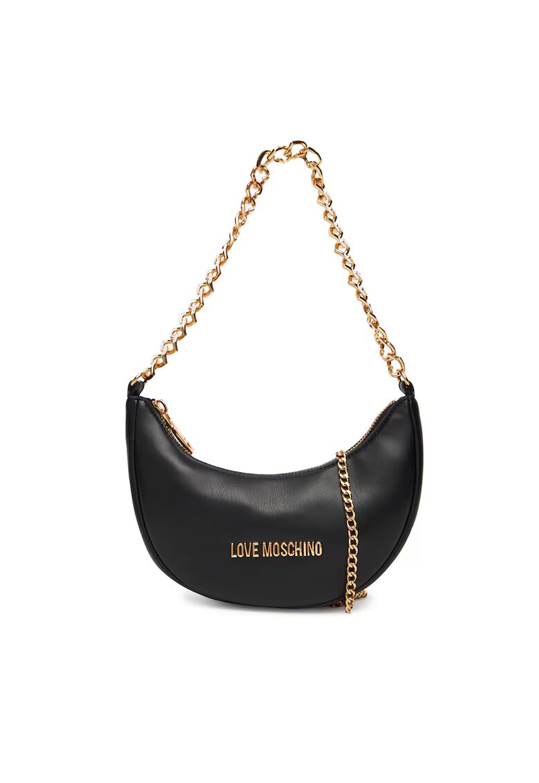 Love Moschino Дамска чанта Liscio Nero - екологична - 30x45см