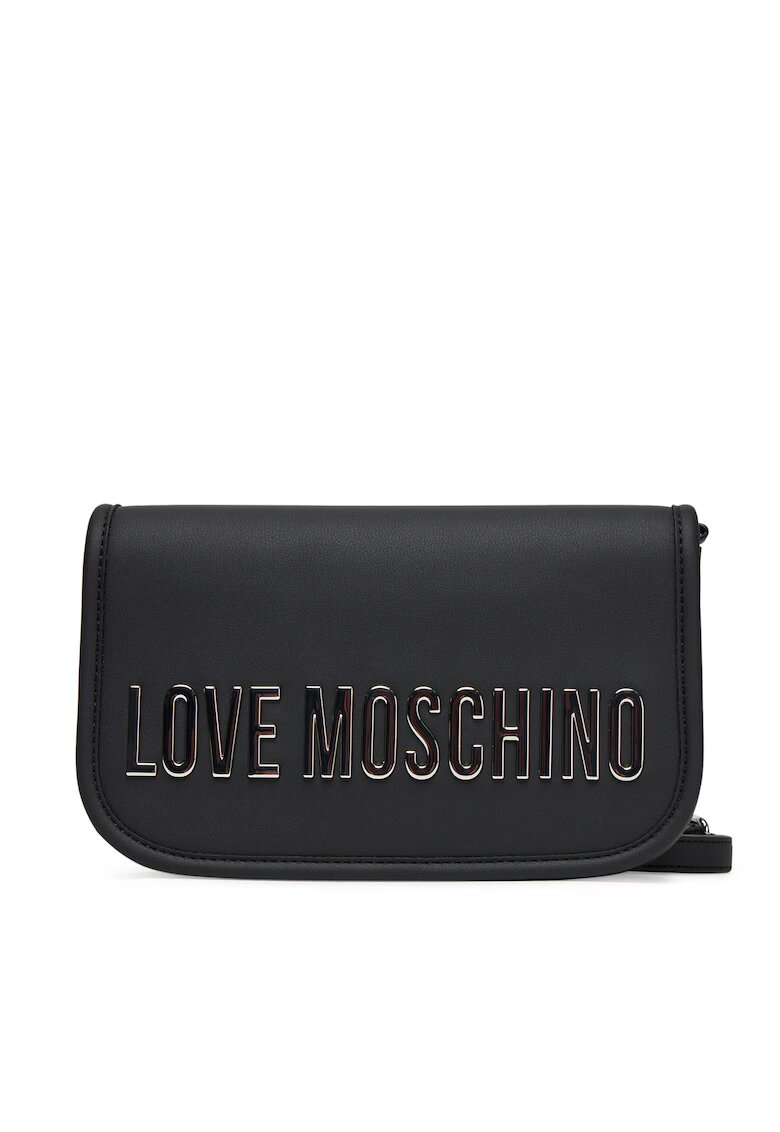 Love Moschino Дамска чанта - от екологична кожа - черна