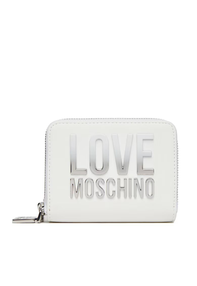 Love Moschino Дамско портмоне екологична кожа - бяло