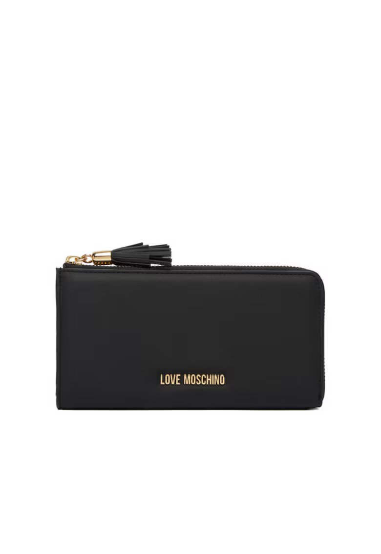 Love Moschino Дамско портмоне - екологична кожа - черно - Един размер INTL