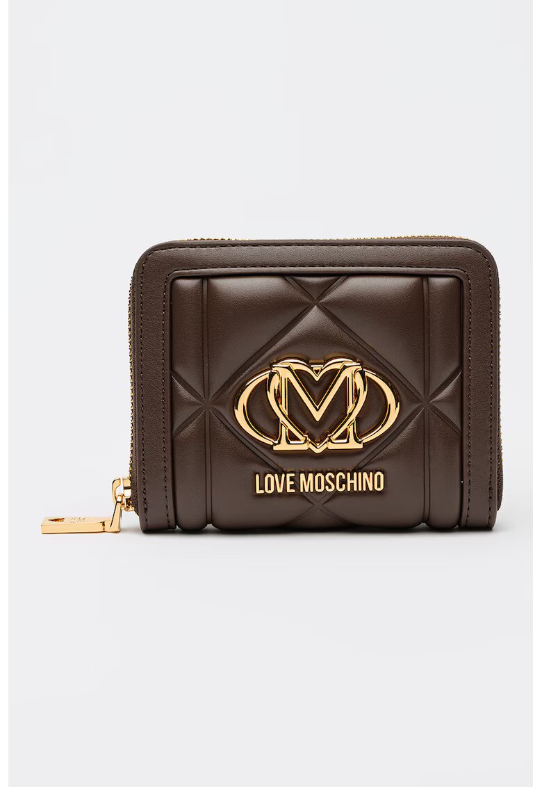 Love Moschino Капитонирано портмоне с цип