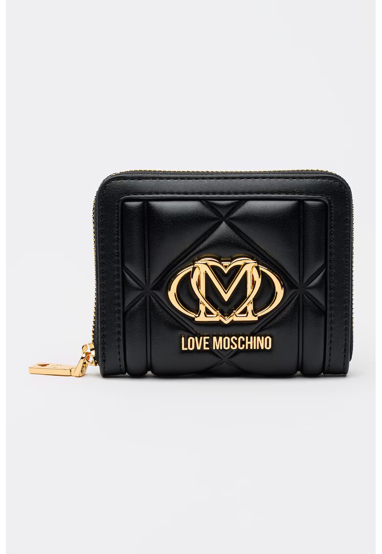 Love Moschino Капитонирано портмоне с цип
