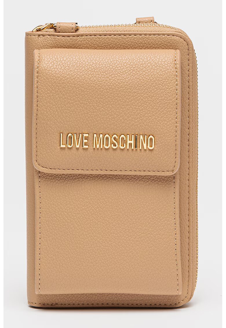 Love Moschino Конвертируем портфейл с презрамка-верижка - Камел