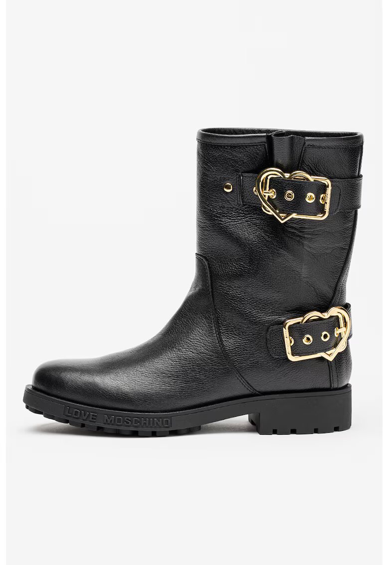 Love Moschino Кожени боти