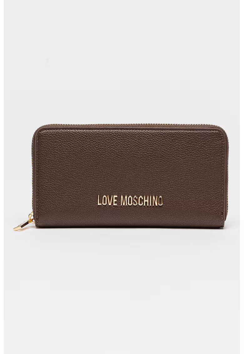 Love Moschino Портфейл от екологична кожа с лого - 16899 - - 9x20x3.5