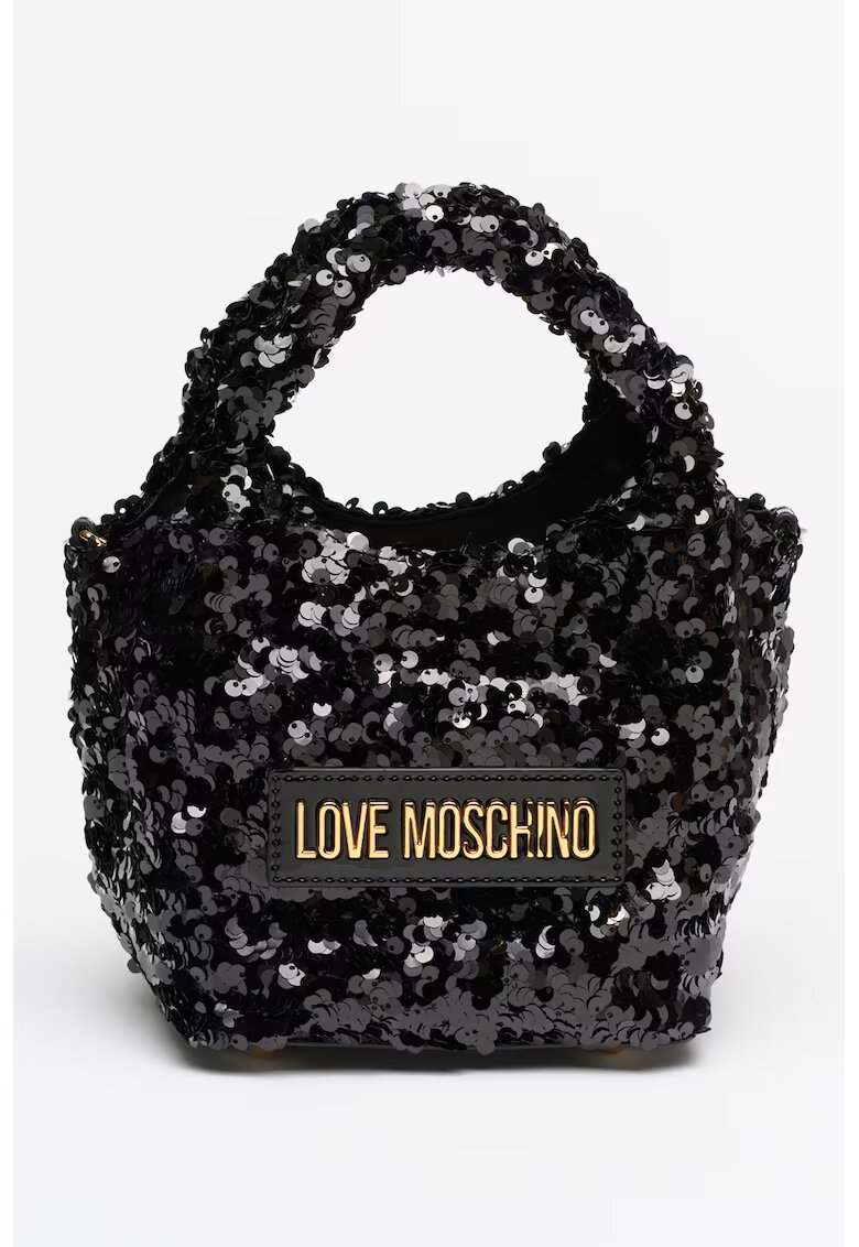 Love Moschino Ръчна чанта с отделяща се презрамка и лого