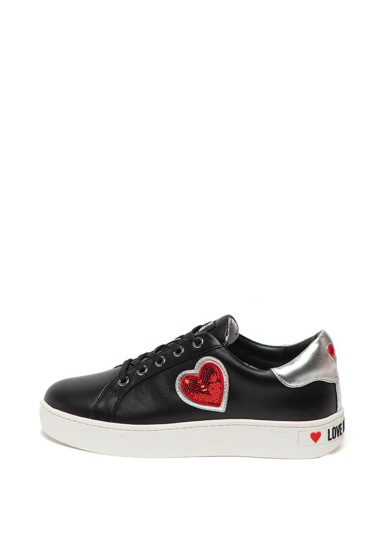 Love Moschino Спортни обувки с пришити пайети