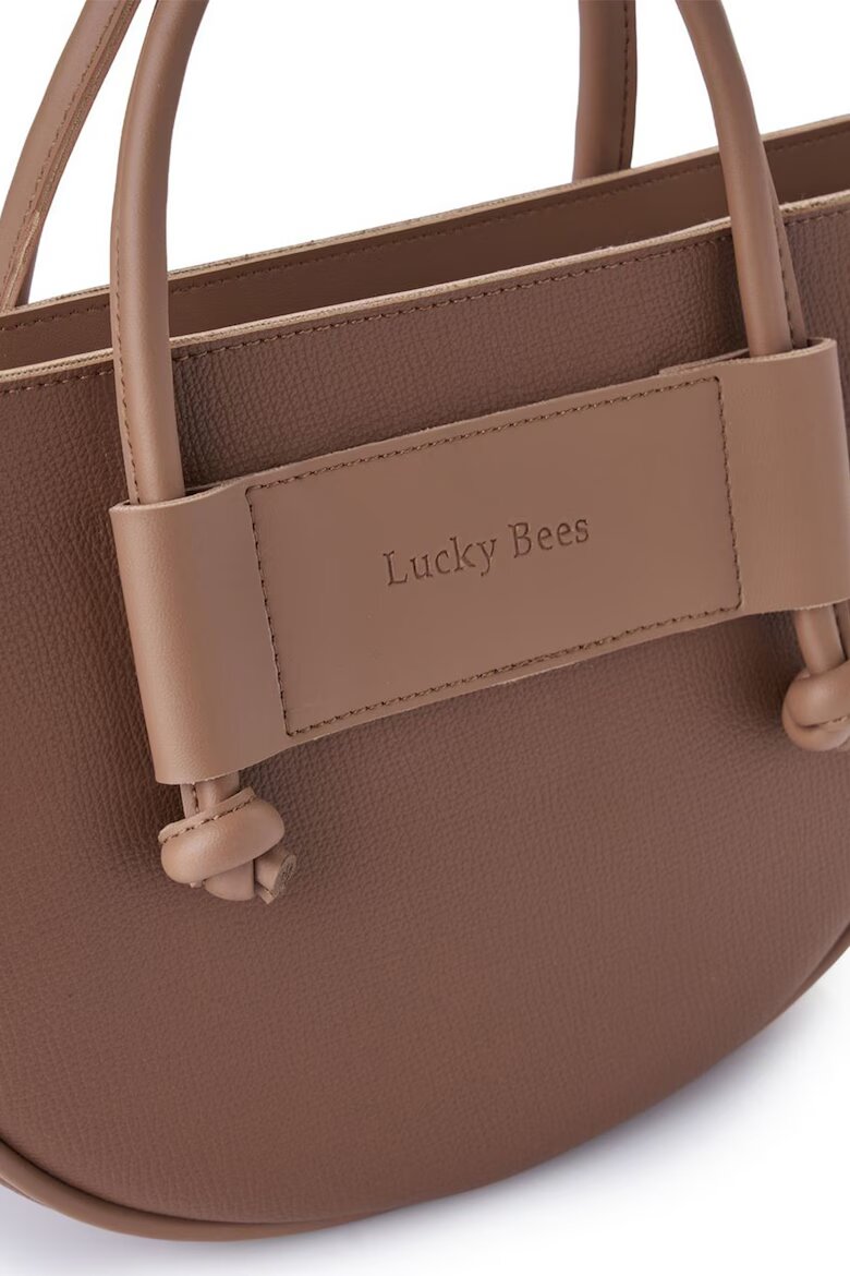 Lucky Bees Чанта Elin от екологична кожа Светлокафяв