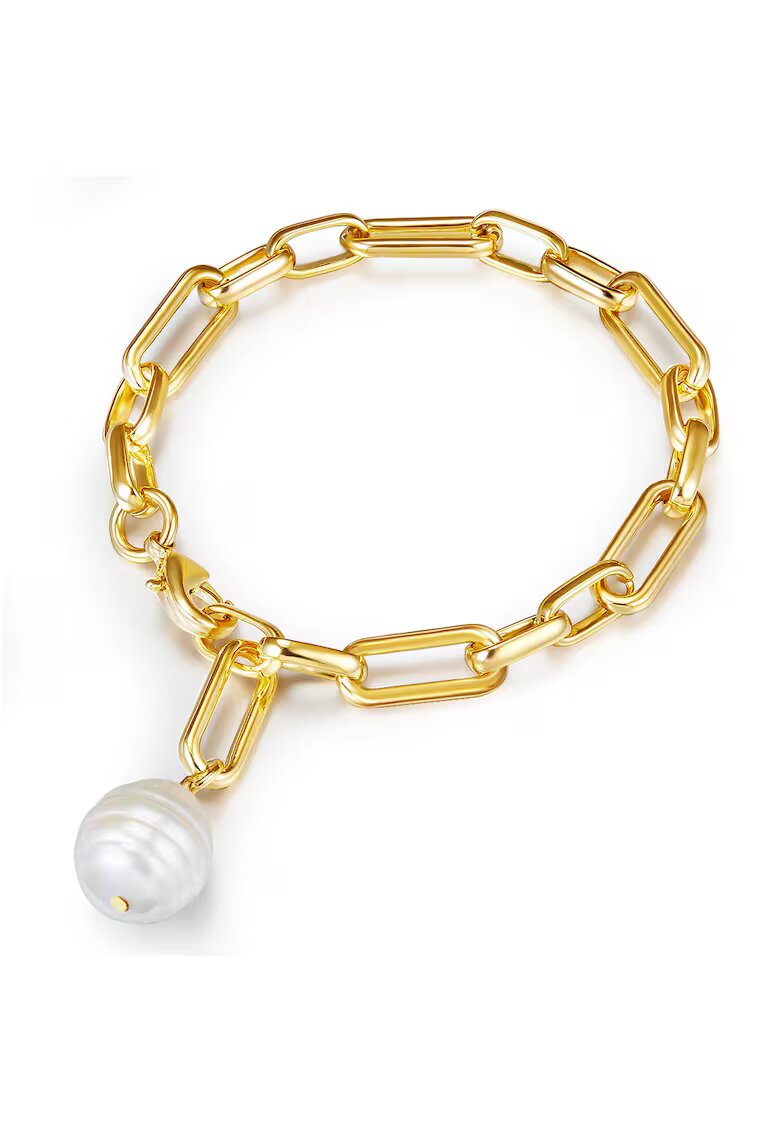 Lulu  Jane Гривна с покритие от 14K злато с перла
