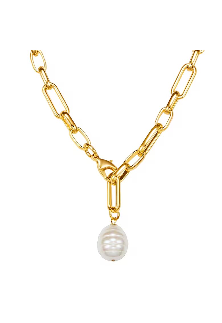 Lulu  Jane Колие с покритие от 14K злато с перла