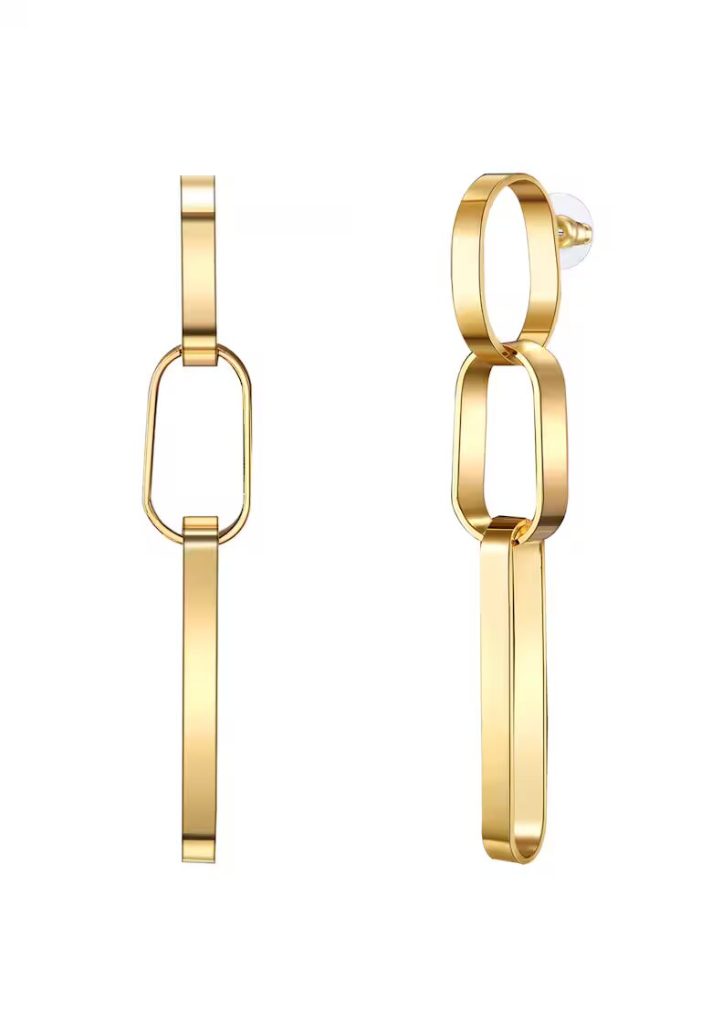 Lulu  Jane Обеци с покритие от 14K злато