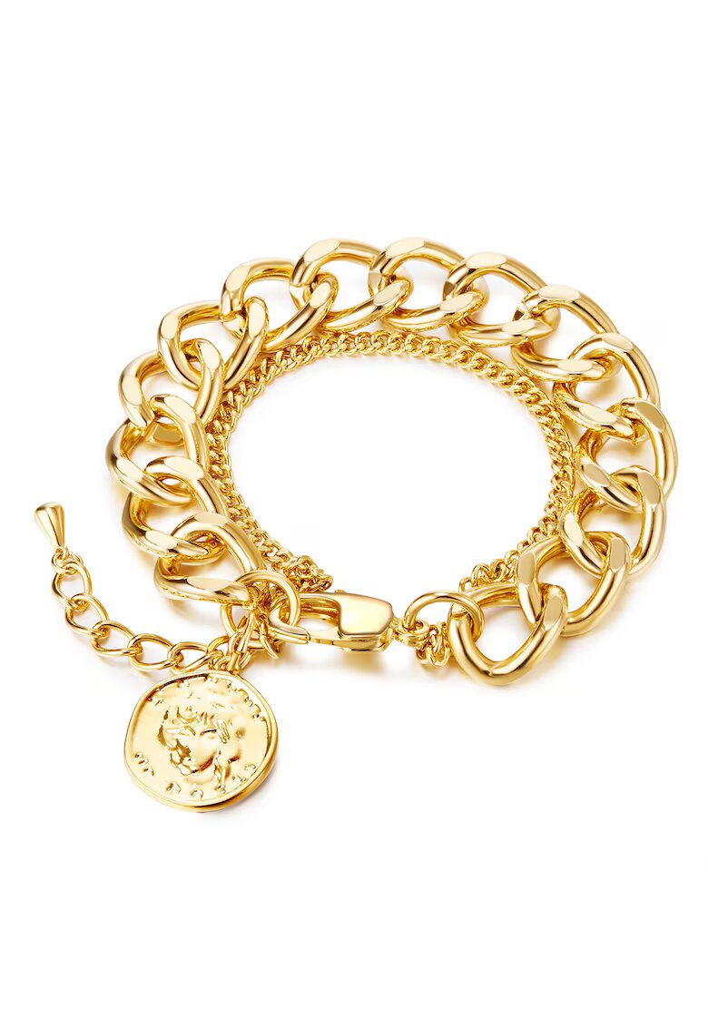 Lulu  Jane Регулируема гривна с 14K злато