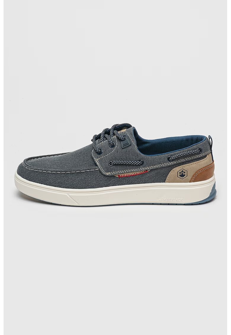 Lumberjack Текстилни обувки Marvin - Прашно синьо/Мръснобял