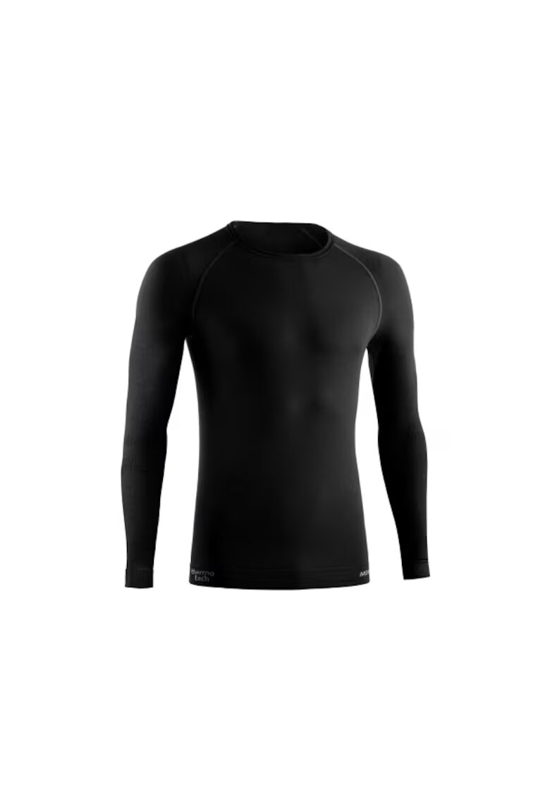 Lurbel Мъжка термо тениска с дълъг ръкав - Merino Lite - черна