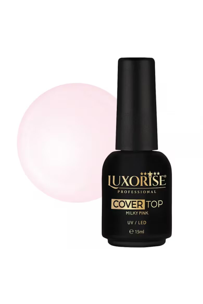 Luxorise Финиш гел Milky Pink 15 мл