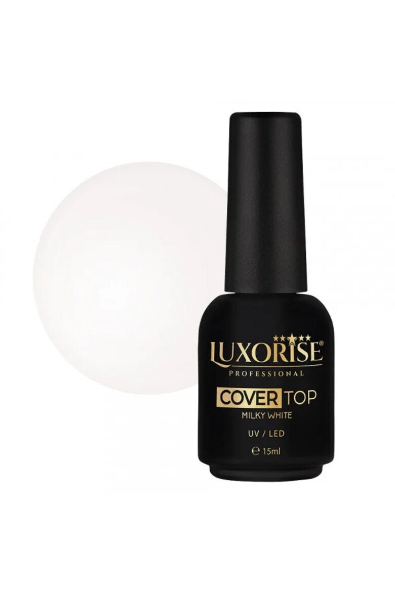 Luxorise Финиш гел Milky White 15 мл