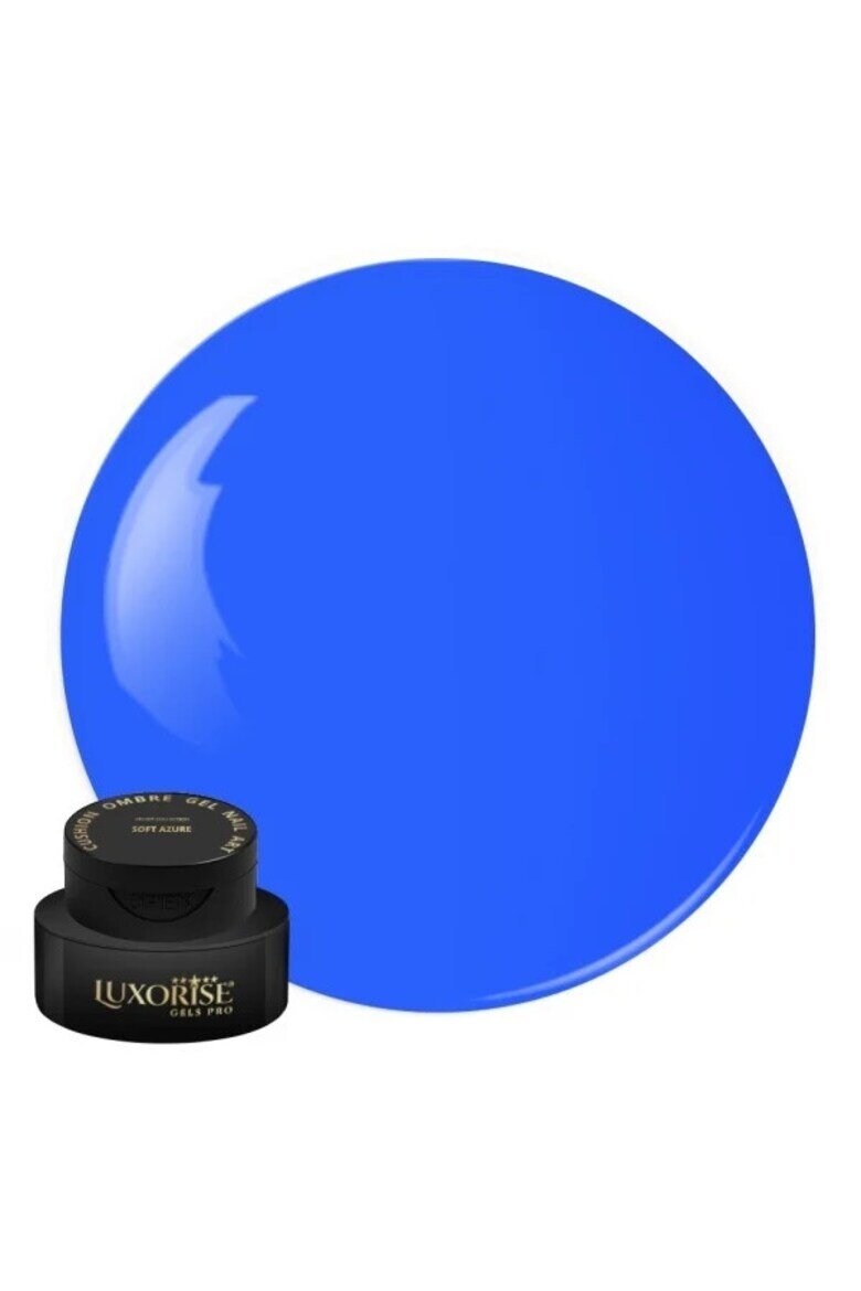 Luxorise Гел UV за нокти Babyboomer Ombre Velvet 2 мл Светло син