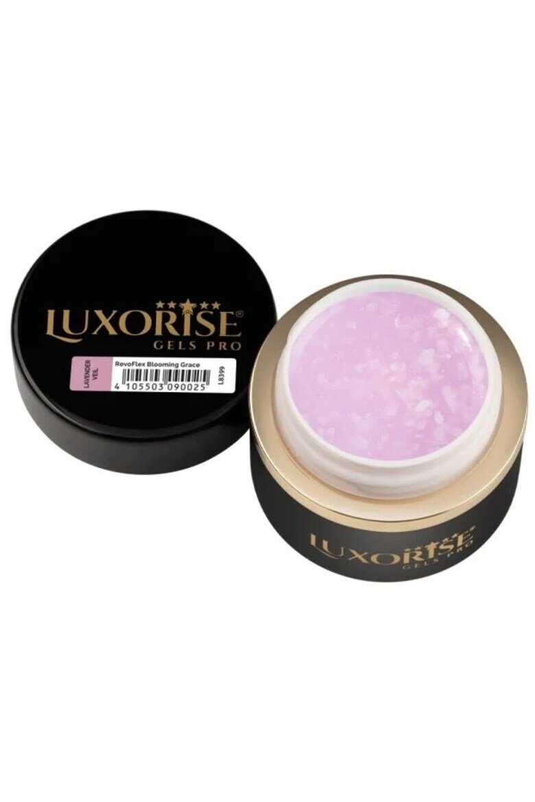 Luxorise Гел за изграждане на нокти RevoFlex Blooming Grace 15ml Lavender Veil