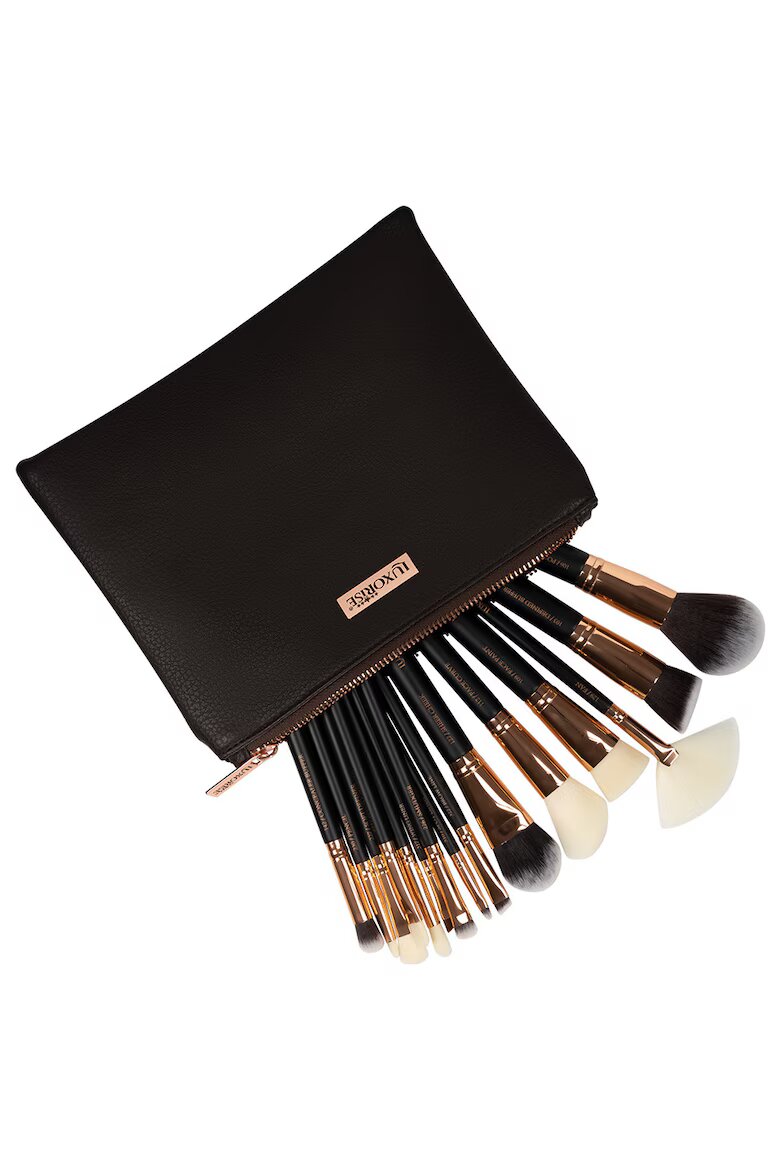 Luxorise Комплект 15 четки за грим Brilliance Copper