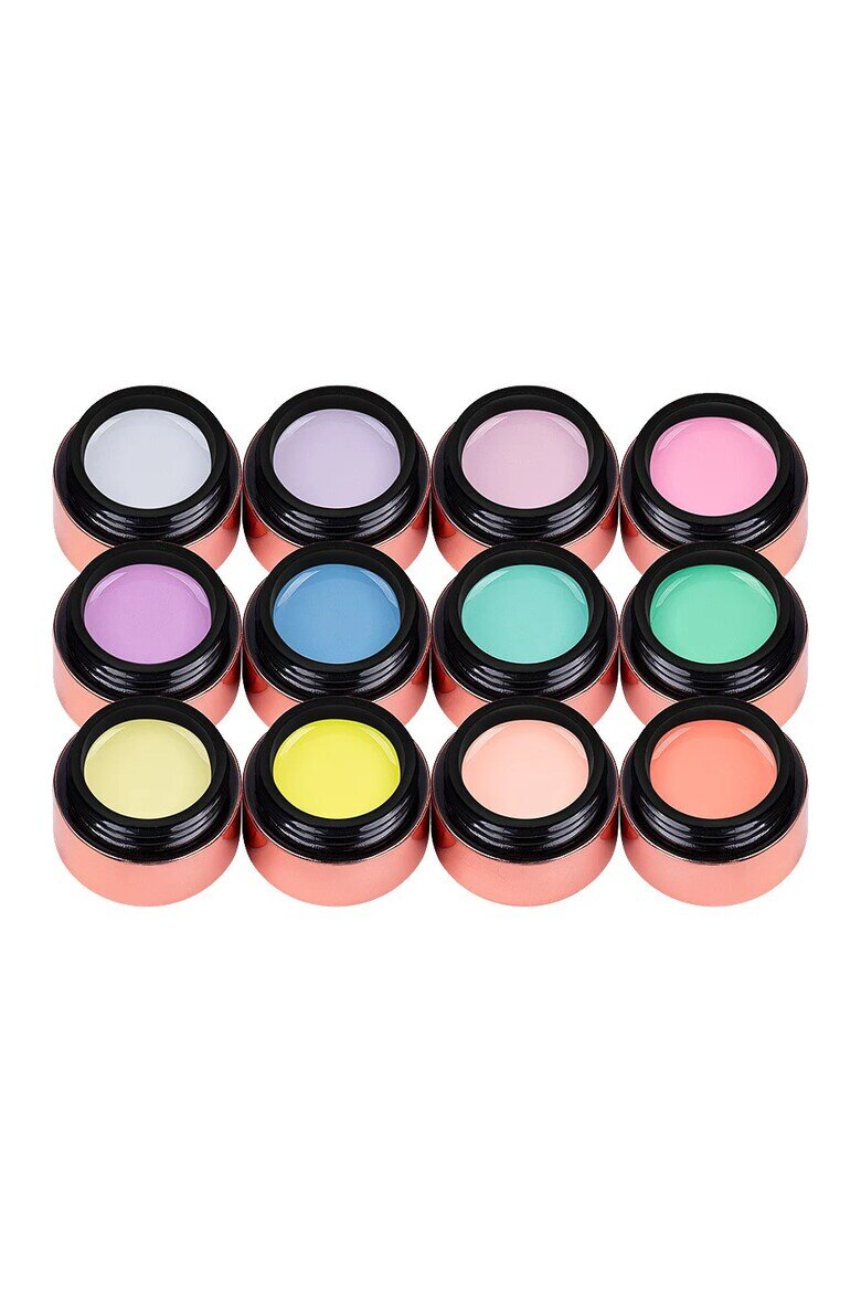 Luxorise Комплект от 12 цветни UV гела Pastel Paradise