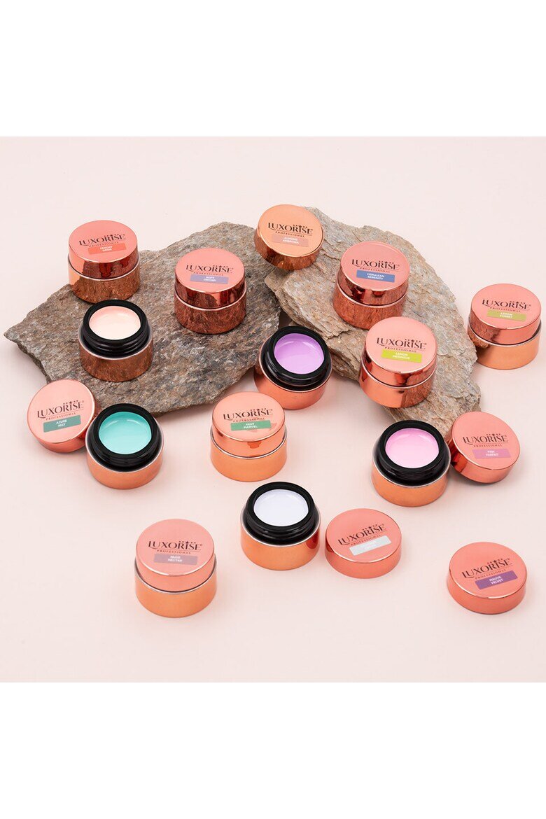 Luxorise Комплект от 12 цветни UV гела Pastel Paradise